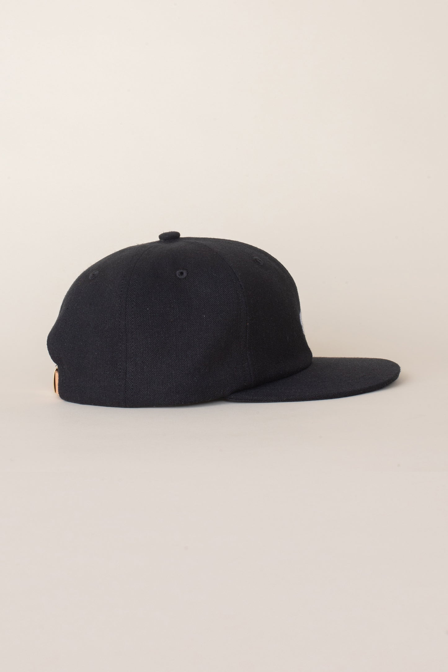 Black Hemp Six-Panel Cap