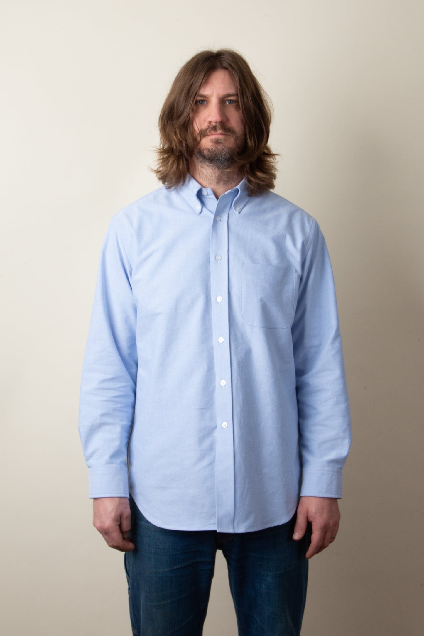 Oxford Button Down Light Blue