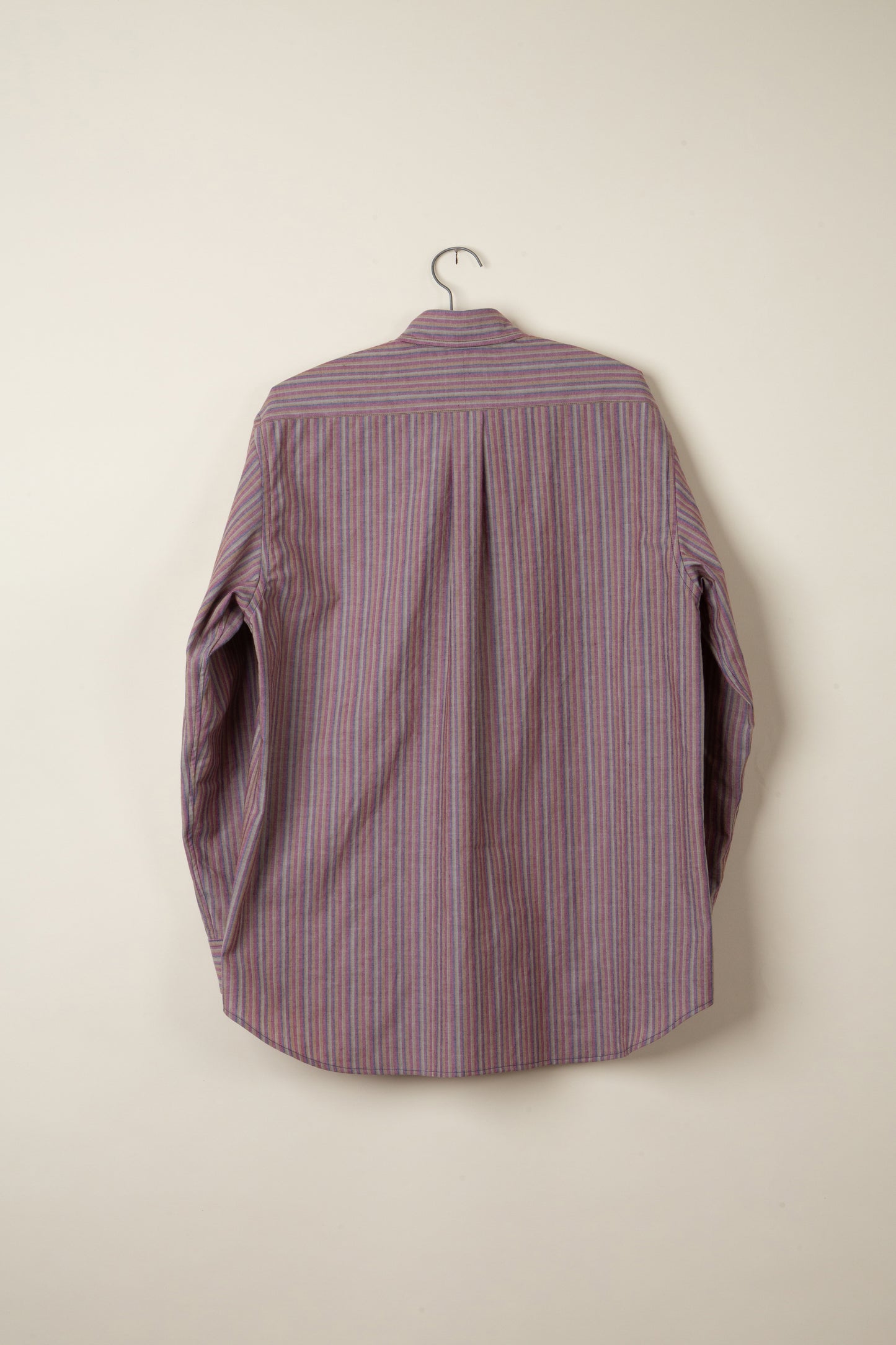 Pinpoint Oxford Maroon Stripe Button Down