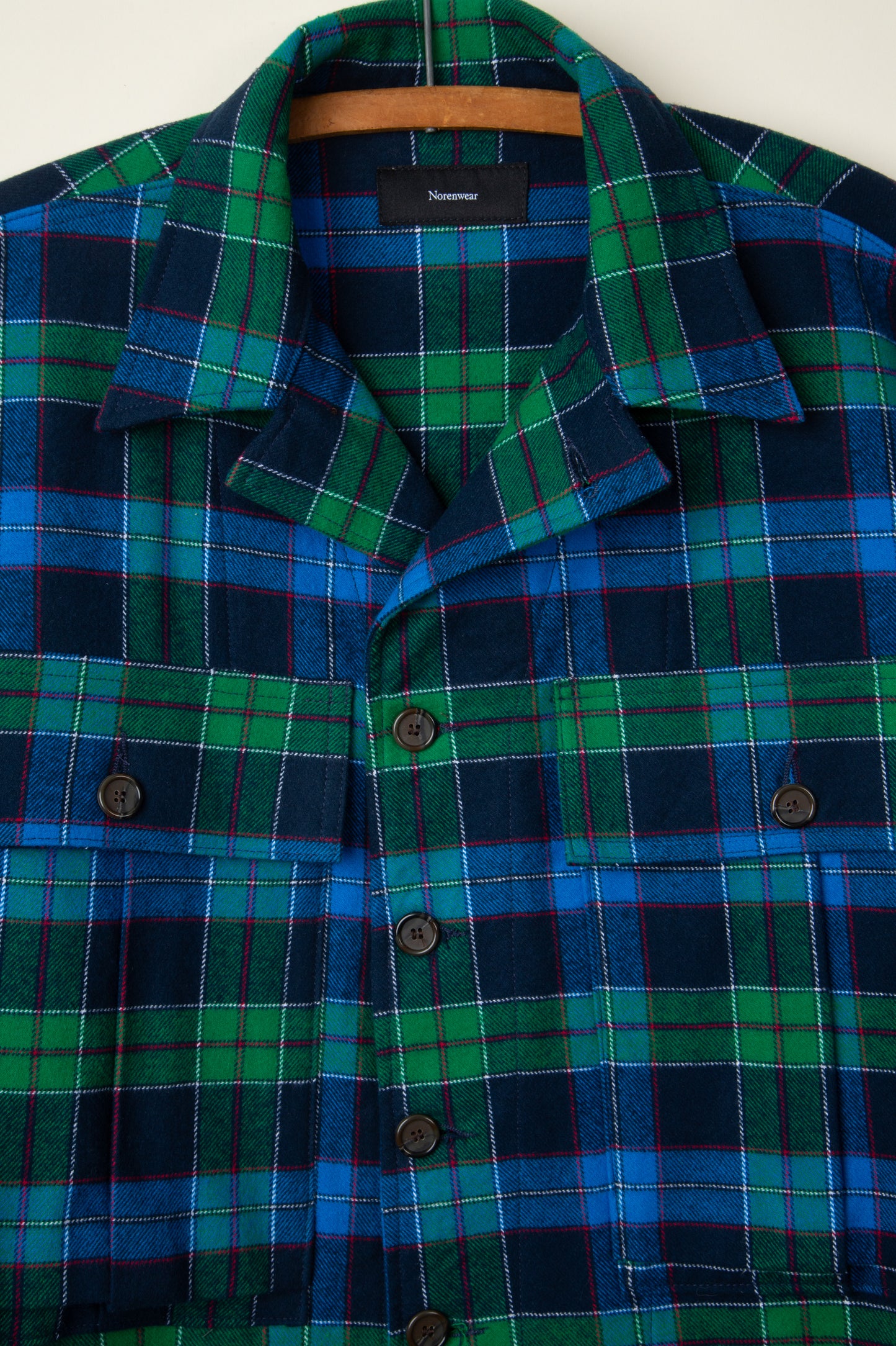 Flannel Fatigue Forest and Navy