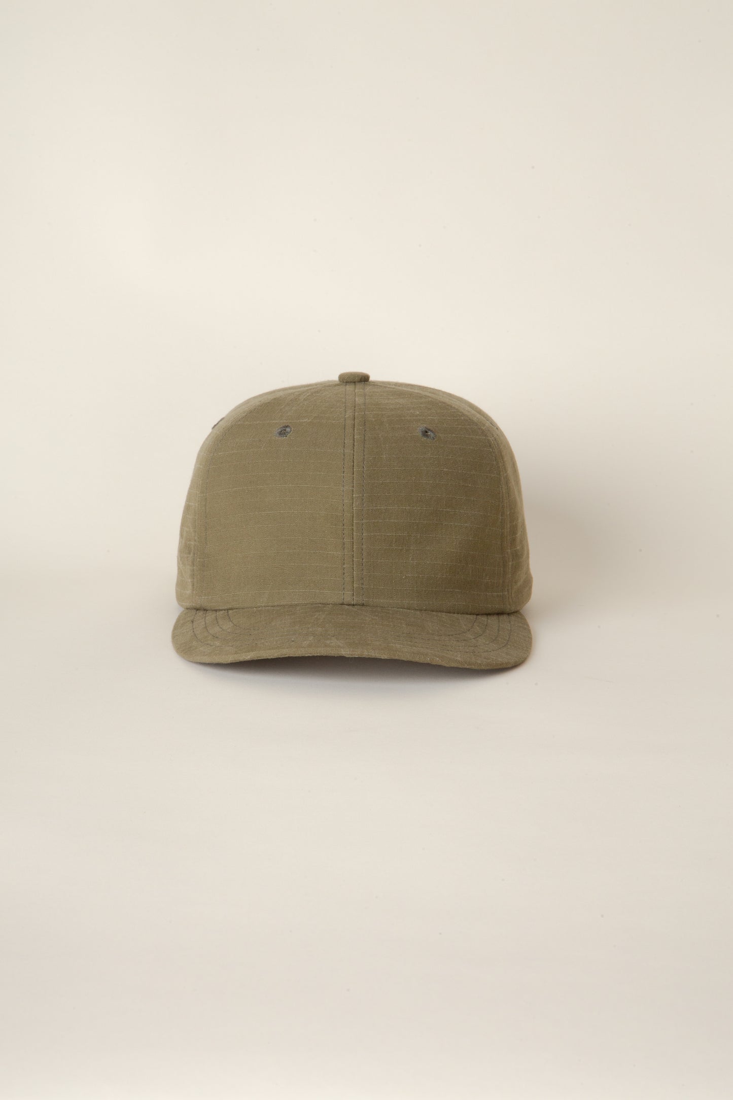 Distressed Olive Six Panel