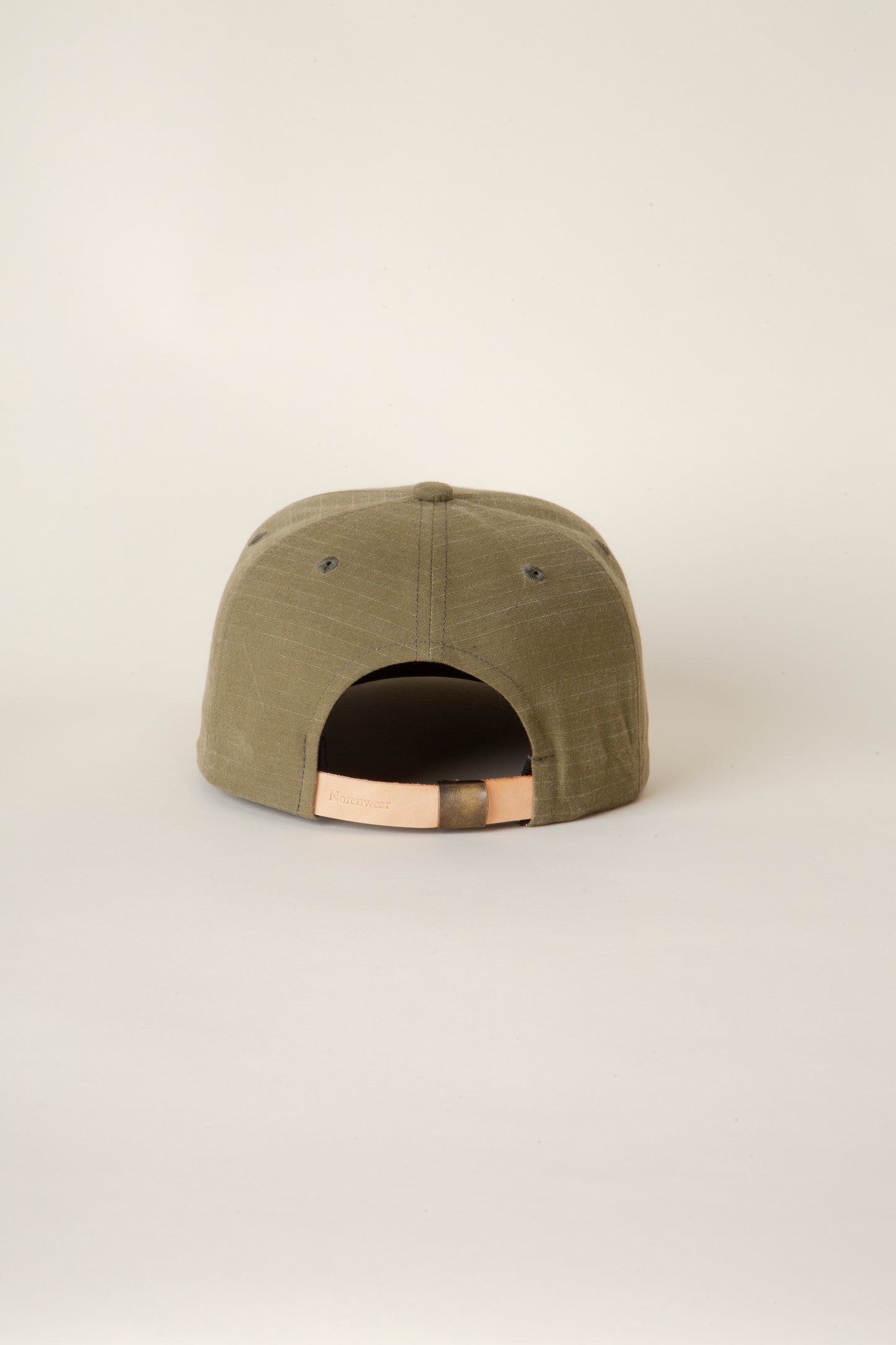 Distressed Olive Six Panel